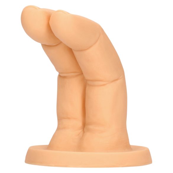S-Line - dvouprstý dildo (naturální)