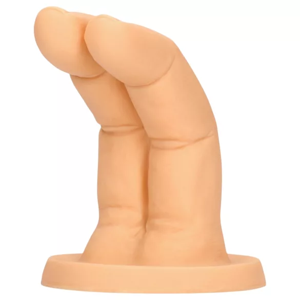 S-Line - dvouprstový dildo (přírodní)