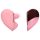 Loveline Tapping Heart - nabíjecí růžový vibrátor na klitoris