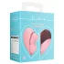 Loveline Tapping Heart - vibrační stimulátor klitorisu - dobíjecí - růžový