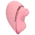 Loveline Tapping Heart - vibrační stimulátor klitorisu - dobíjecí - růžový