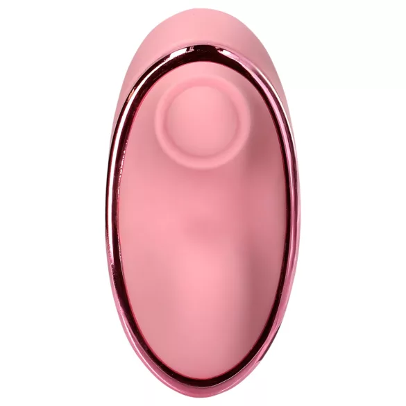Loveline Tapping Heart - vibrační stimulátor klitorisu - dobíjecí - růžový