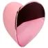Loveline Tapping Heart - vibrační stimulátor klitorisu - dobíjecí - růžový
