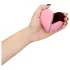 Loveline Tapping Heart - vibrační stimulátor klitorisu - dobíjecí - růžový