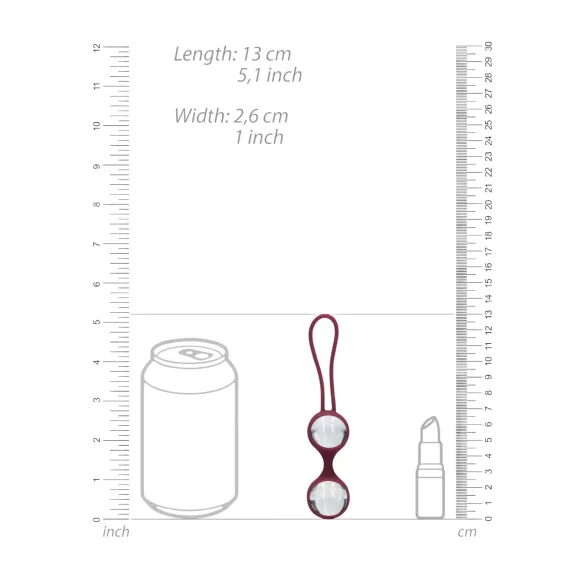 Loveline (S)explore - sada erotických hraček pro ženy - červená