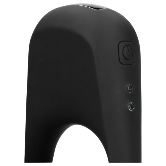 Loveline - nabíjecí vibrační erekční kroužek (černý)