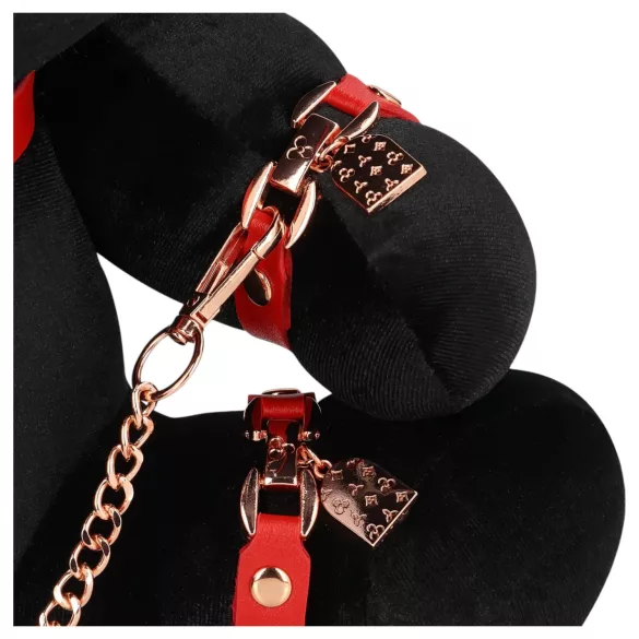 Bondage Rabbit - BDSM maska králík - černá