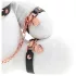 Bondage Rabbit - BDSM maska zajíček - bílá