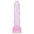 RealRock - realistické dildo s varlaty (růžové) - 12,7 cm