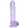 RealRock - realistické dildo s varlaty (fialové) - 12,7 cm