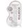 REALROCK - průhledné realistické dildo - průhledné (17 cm)