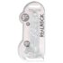 REALROCK - průhledné realistické dildo - průhledné (22 cm)