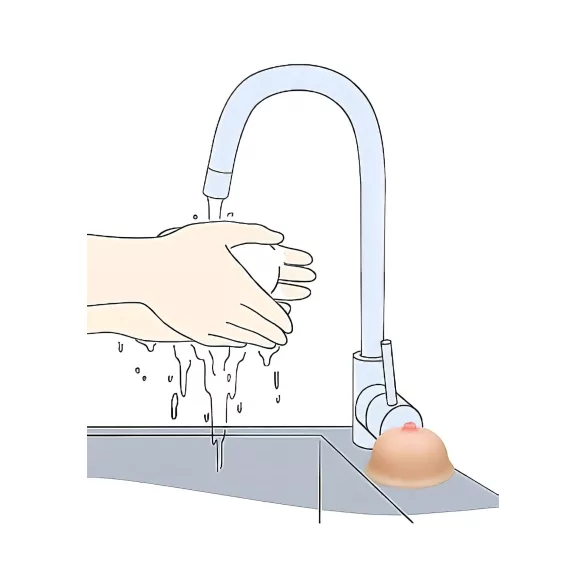 Titty - mýdlo prsa - přírodní - 95 g