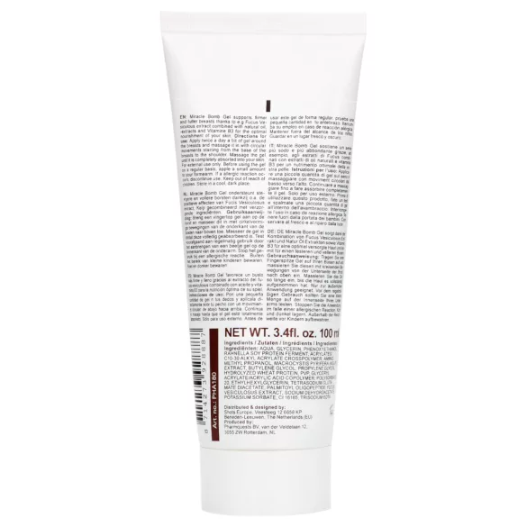 Pharmquests Miracle Bomb - krém na zvětšení a zpevnění prsou - 100 ml