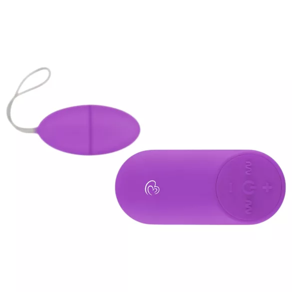 Easytoys - vibrační vajíčko s dálkovým ovládáním - 7 režimů - fialové