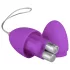 Easytoys - vibrační vajíčko s dálkovým ovládáním - 7 režimů - fialové