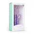 Easytoys - rotační a přirážecí vibrátor motýl - fialový