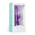 Easytoys Rabbit – vibrační perličkový a klitorální vibrátor (fialový)