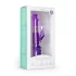 Easytoys Rabbit - rotační vibrátor s perlami a klitorálním ramenem - fialový