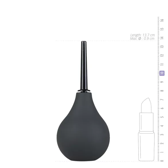 Easytoys - anální sprcha - malá - černá