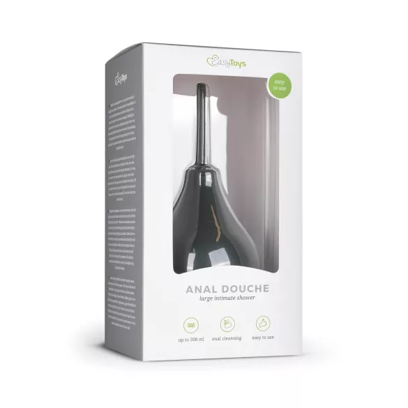Easytoys - anální sprcha - velká - černá