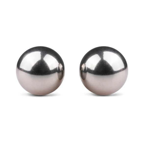 Easytoys Ben Wa - ocelová gejšská kulička - stříbrná (19 mm)