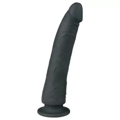   Easytoys - realistické dildo s přísavkou - 100% silikon - 21 cm - černé