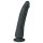 Easytoys - přísavkový 100% silikonový dildo (21 cm) - černý
