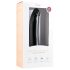 Easytoys - přísavkový 100% silikonový dildo (21 cm) - černý