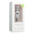 Easytoys Kovový Plug č.11 - anální kužel s růžovým kamenem - stříbrný (3,5cm)