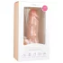 Easytoys - dildo s přísavkou a varlaty - 17,5 cm - tělová