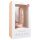 Easytoys - dildo s přísavkou a varlaty (22,5 cm) - přírodní