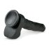 Easytoys - přísavkový velký dildo s varlaty (29,5 cm) - černý