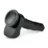 Easytoys - realistické dildo s přísavkou a varlaty - černé 29,5 cm