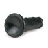 Easytoys - realistické dildo s přísavkou (15,5 cm) - černé