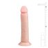 Easytoys - realistické dildo s přísavkou (20,5 cm) - přírodní