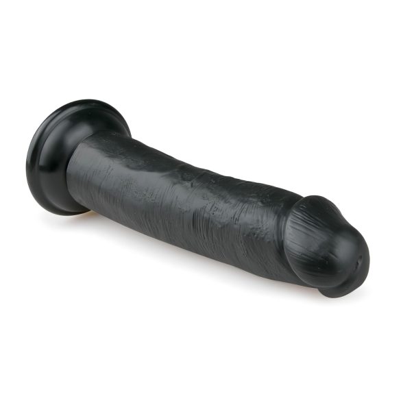 Easytoys - realistický dildo s přísavkou - černý 20,5 cm