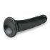 Easytoys - realistické dildo s přísavkou (20,5 cm) - černé