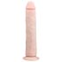 Easytoys - extra velké dildo s přísavkou (28,5 cm) - přírodní