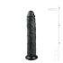 Easytoys - extra velký dildo s přísavkou (28,5cm) - černý