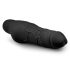 Easytoys Power Vibe - standard silikonový vibrátor ve tvaru penisu (černý)