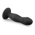 Easytoys - černé dildo s žaludem a přísavkou
