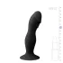 Easytoys - dildo s žaludem a přísavkou - černé