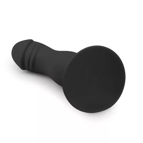 Easytoys - dildo s žaludem a přísavkou - černé