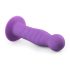 Easytoys - vlnitý dildo s přísavkou (fialový)