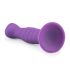 Easytoys - vlnitý dildo s přísavkou (fialový)