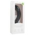 EasyToys Zahnuté Dildo - silikonové anální dildo (černé)