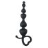 EasyToys - perlové anální dildo (černé)