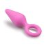 Easytoys Špičatý Anální Plug S (růžový) - malý