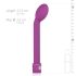 Easytoys Slim - G-bod vibrátor (fialový)